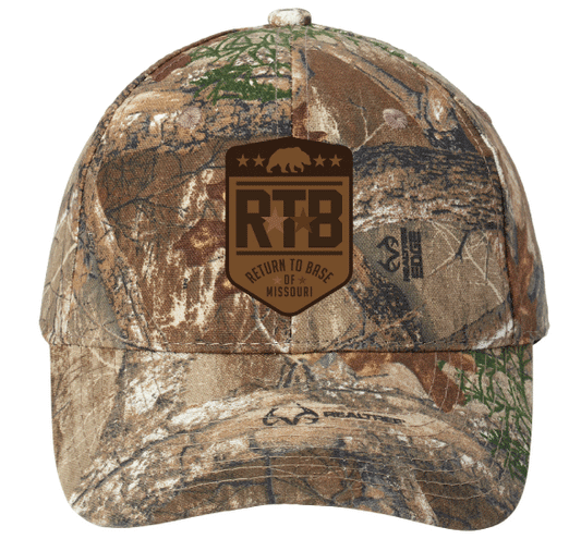 RTB REALTREE EDGE LEATHER PATCH CAP