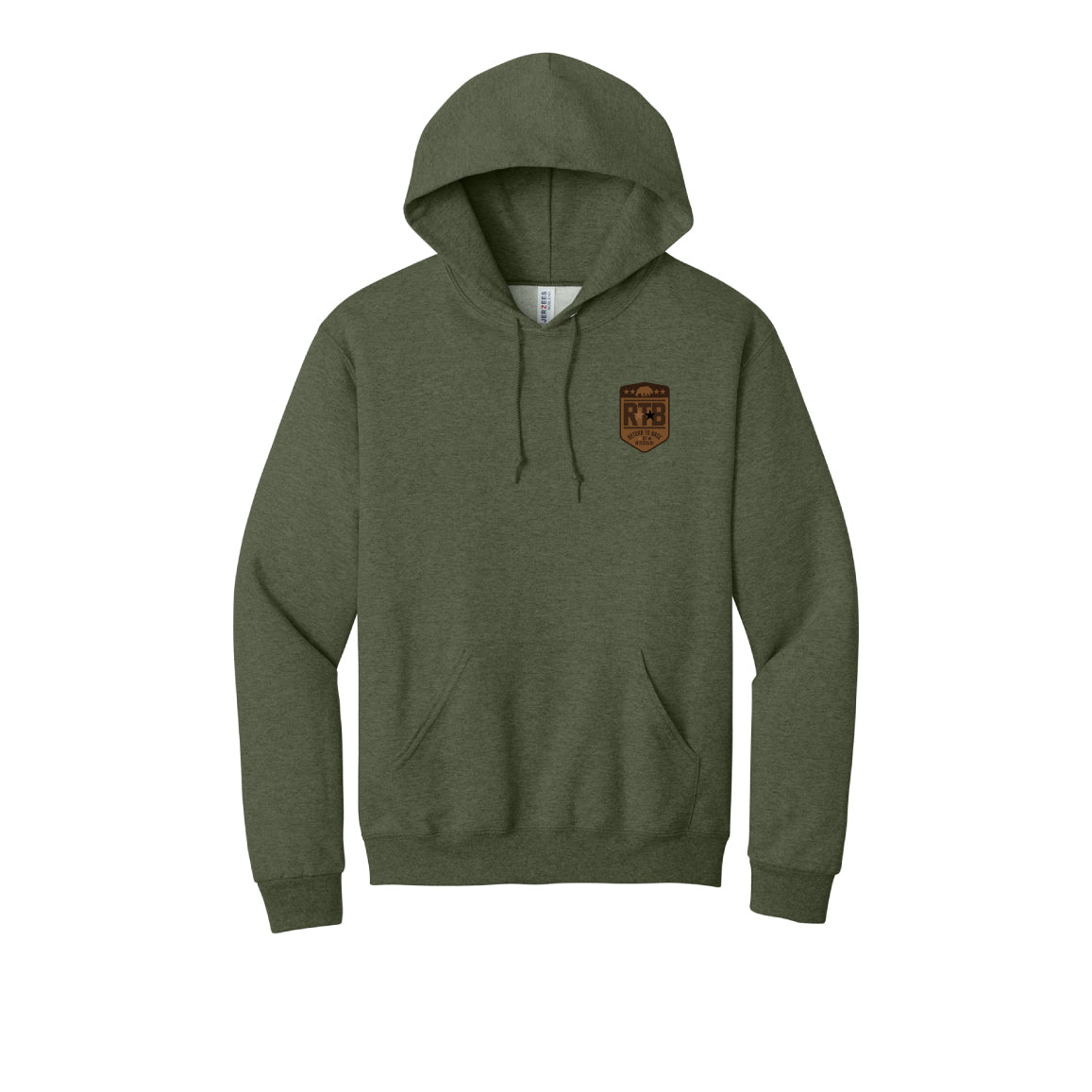 Jerzees® NuBlend® Pullover Hooded Sweatshirt - Miliary Green